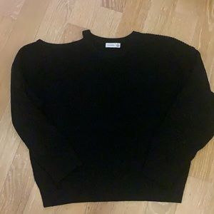 Gentle Fawn black knit sweater